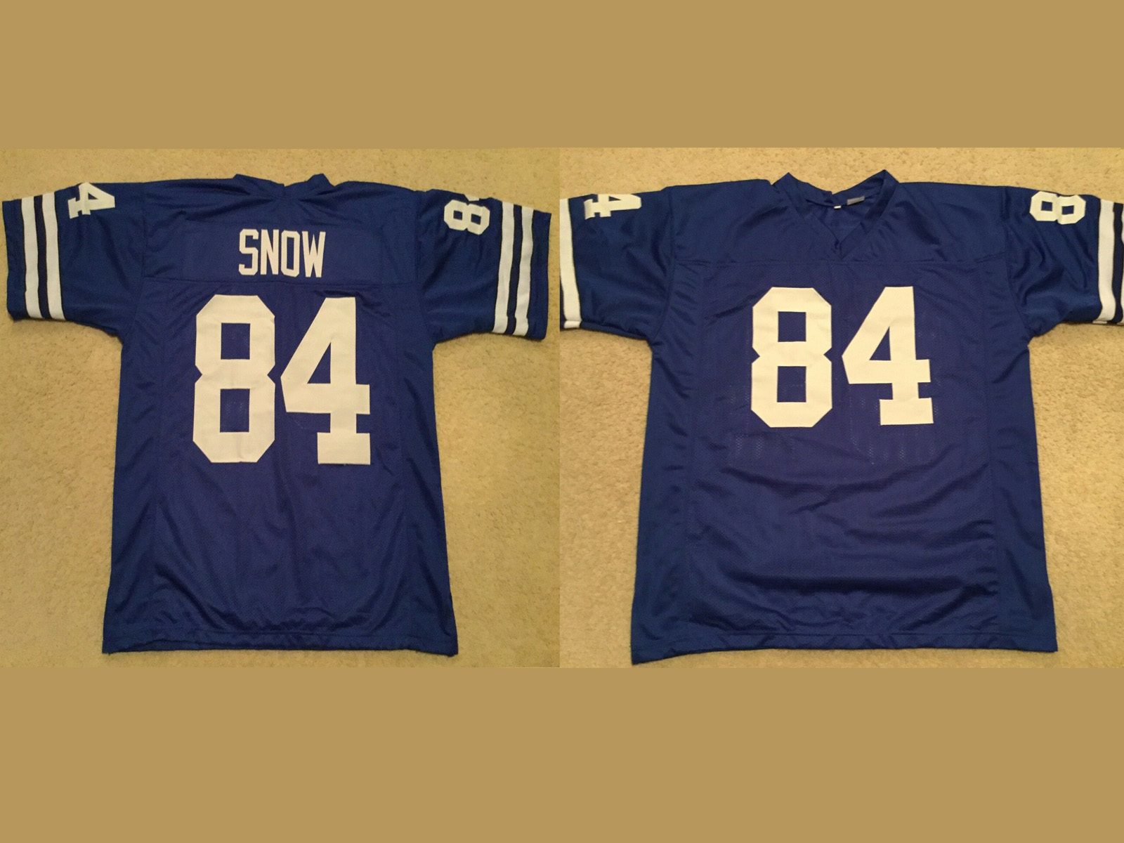 Men Los Angeles Rams #84 Jack Snow Old Style Throwback Football Jersey